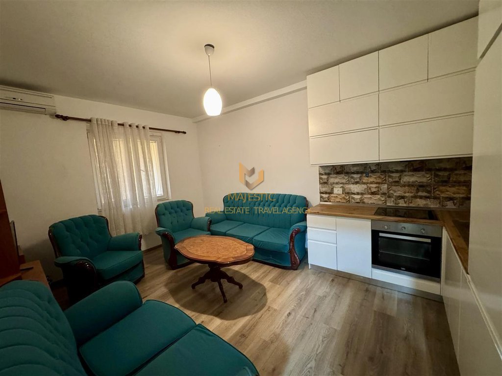A 1+1 apartment is available for rent behind the American Embassy.