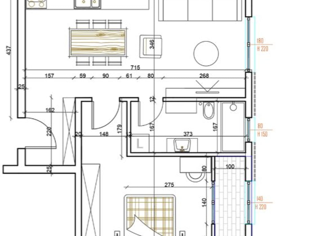 Apartament Ne Shitje 1+1 Ne Paskuqan (ID B110433) Tirane