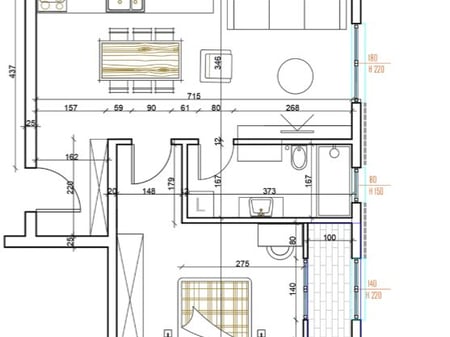 Apartament Ne Shitje 1+1 Ne Paskuqan (ID B110433) Tirane