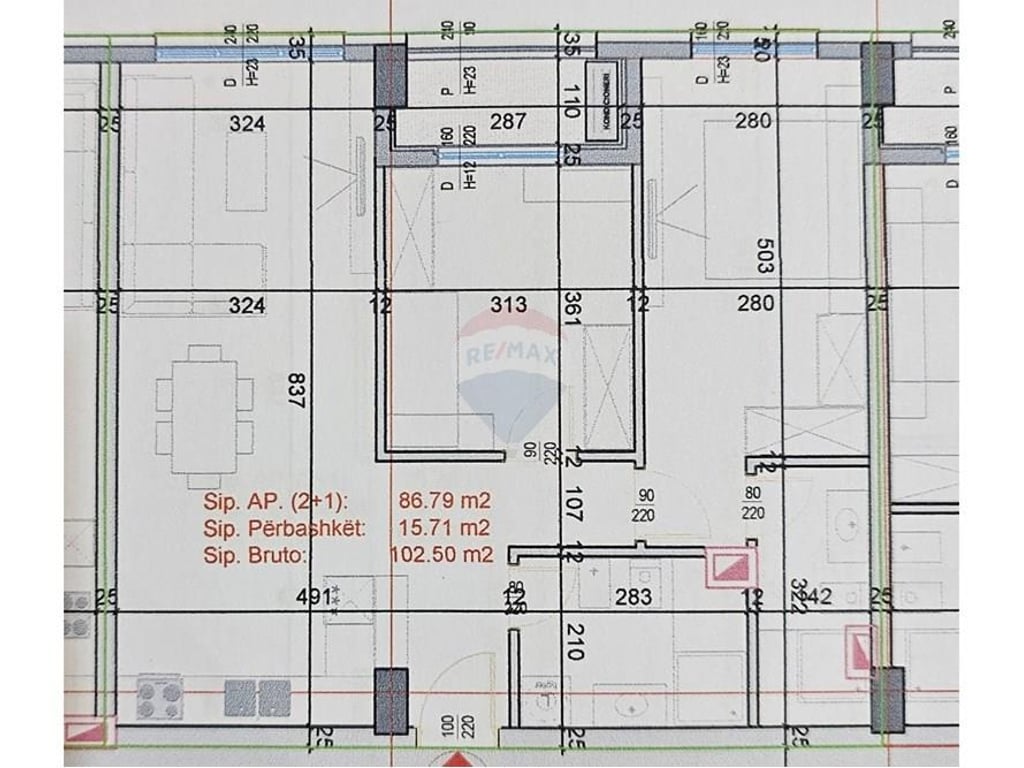 2+1 apartment for sale near the New Maternity Hospital!