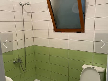 A 1+1 apartment is available for rent near the electric substation, Siri Kodra street.