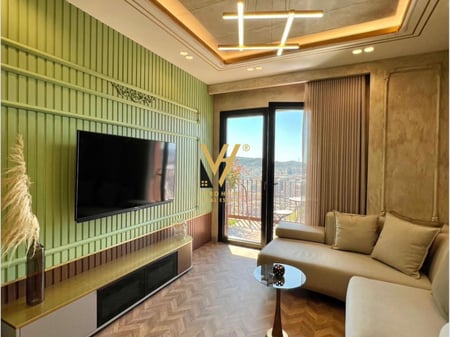 1+1 Apartment with Balcony for Rent at Garden Building Complex 1,000 Euro