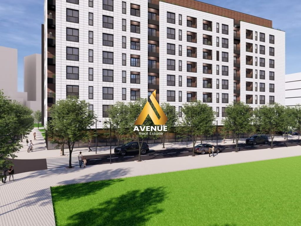 APARTMENT 2+1+2 BATHROOMS + 2 BALCONIES FOR SALE ON THE NEW BOULEVARD, TRAIN STATION, TIRANA