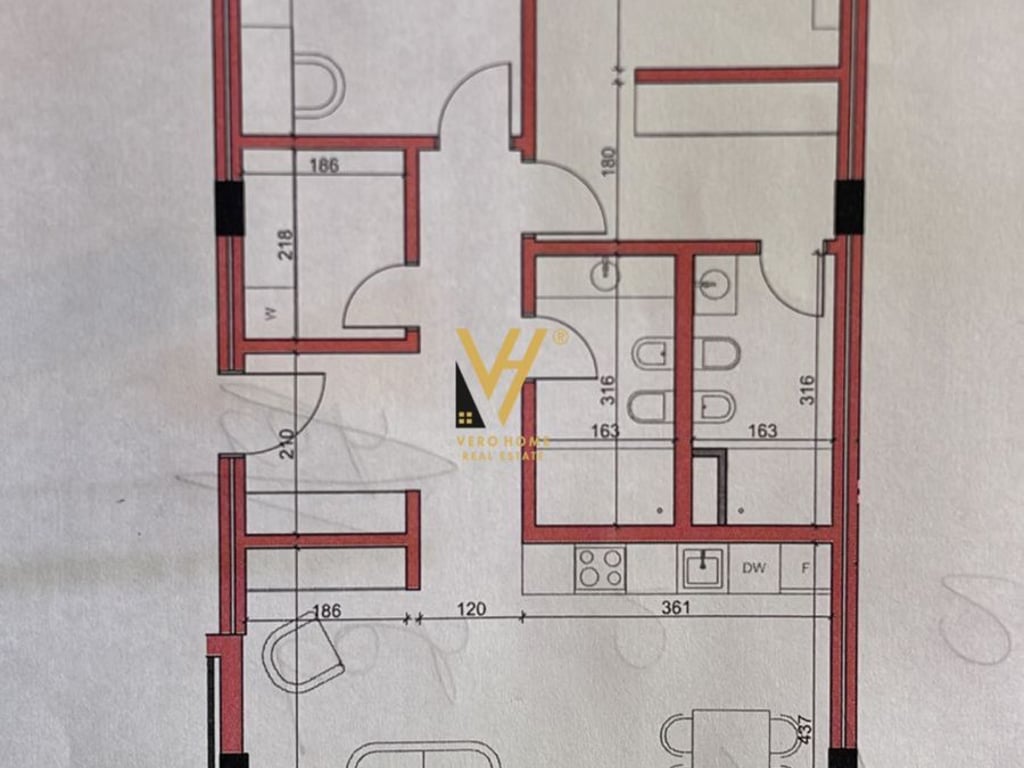APARTMENT 2+1+2 FOR SALE IN MJULL BATHORE 275,000 EURO