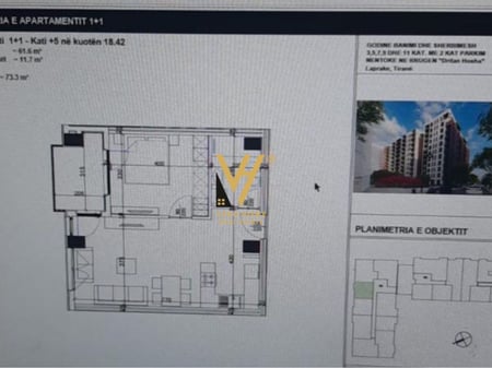 FOR SALE APARTMENT 1+1+BALCONY IN LAPRAKE 125,000 EURO