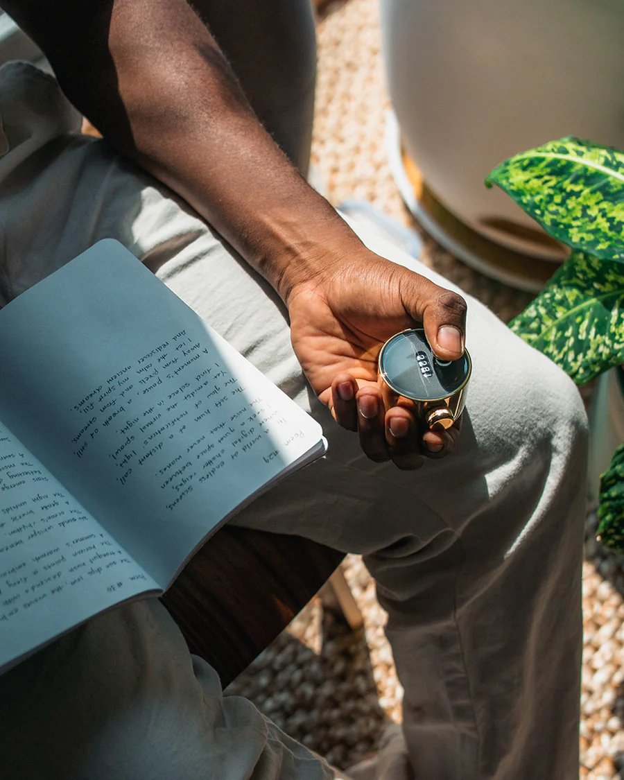 Nanu Electrics Nudge Counter mechanical brass habit tracker