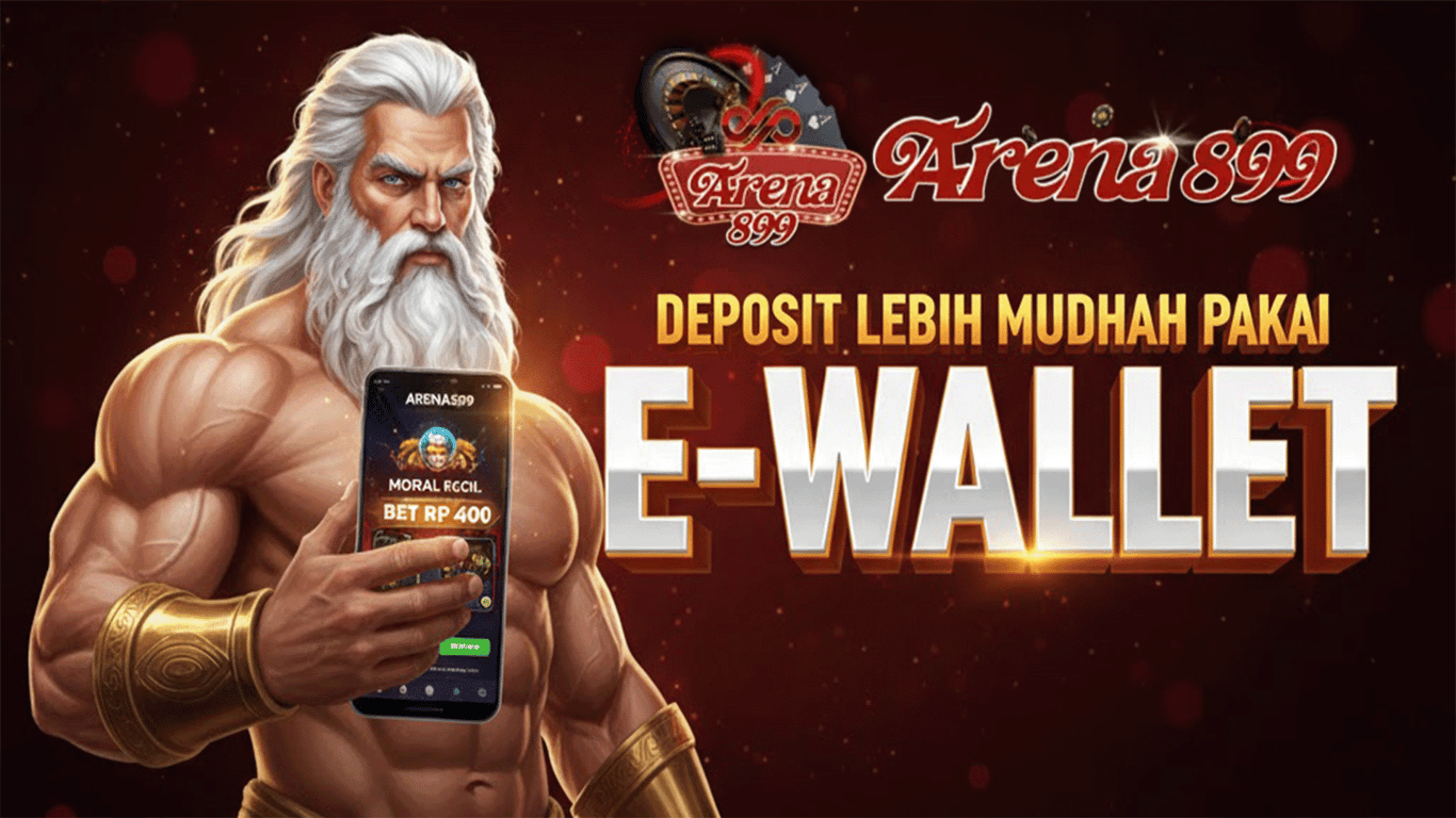 Deposit Lebih Mudah Pakai E-Wallet