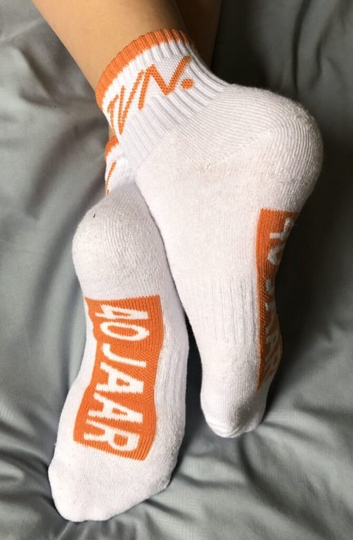 Tennissokken met logo