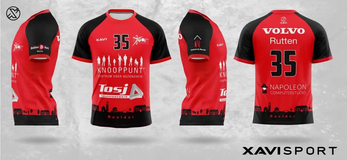 Volleybaltenue bedrukken