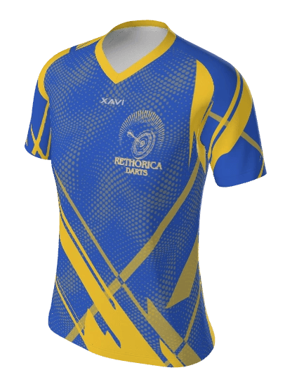 Bedrukt dartshirt op maat