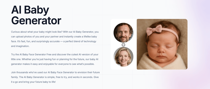 AI Baby Generator screenshot 1