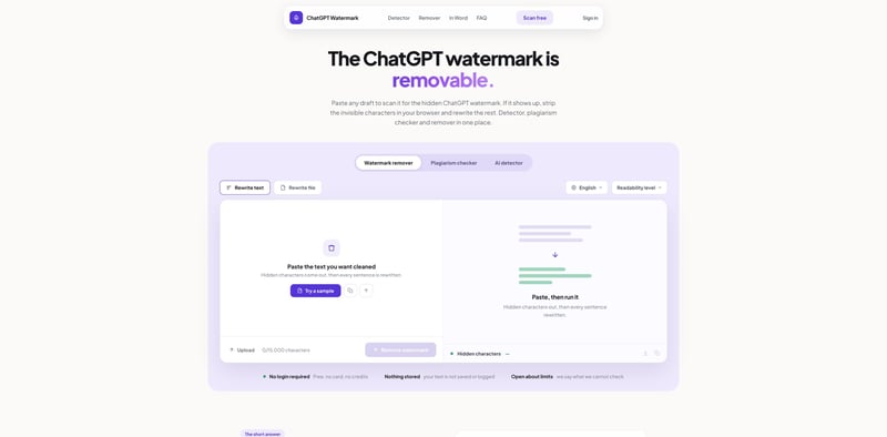 ChatGPT Watermark screenshot