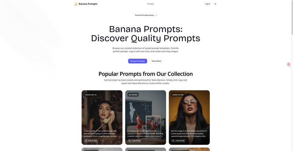 bananaprompts screenshot