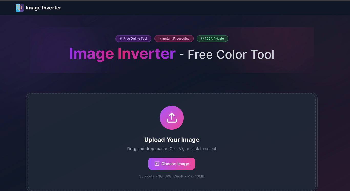 Image Inverter screenshot
