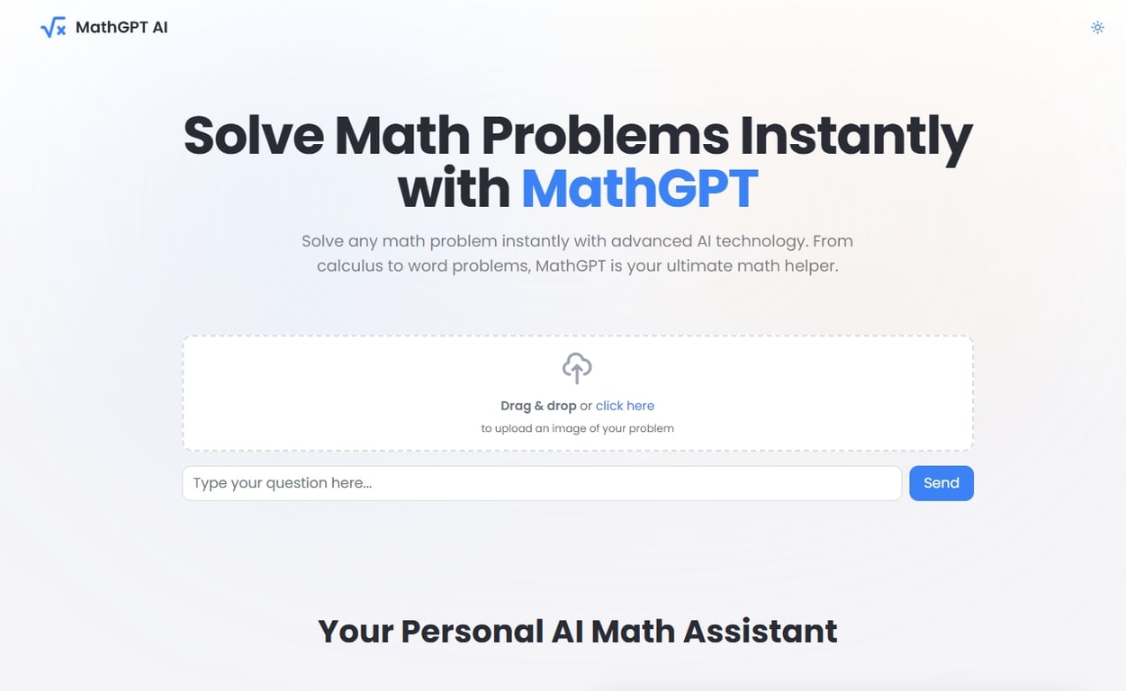 Recent Update and Overview of MathGPT 2026 | AICenter
