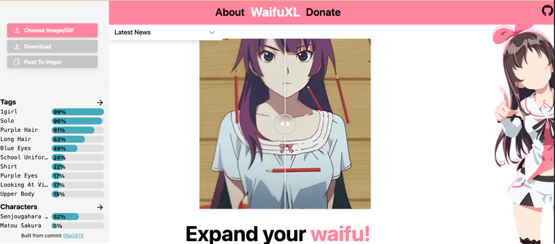 Waifu XL screenshot 1