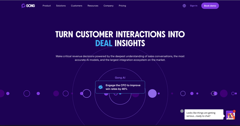 Gong.io screenshot 1