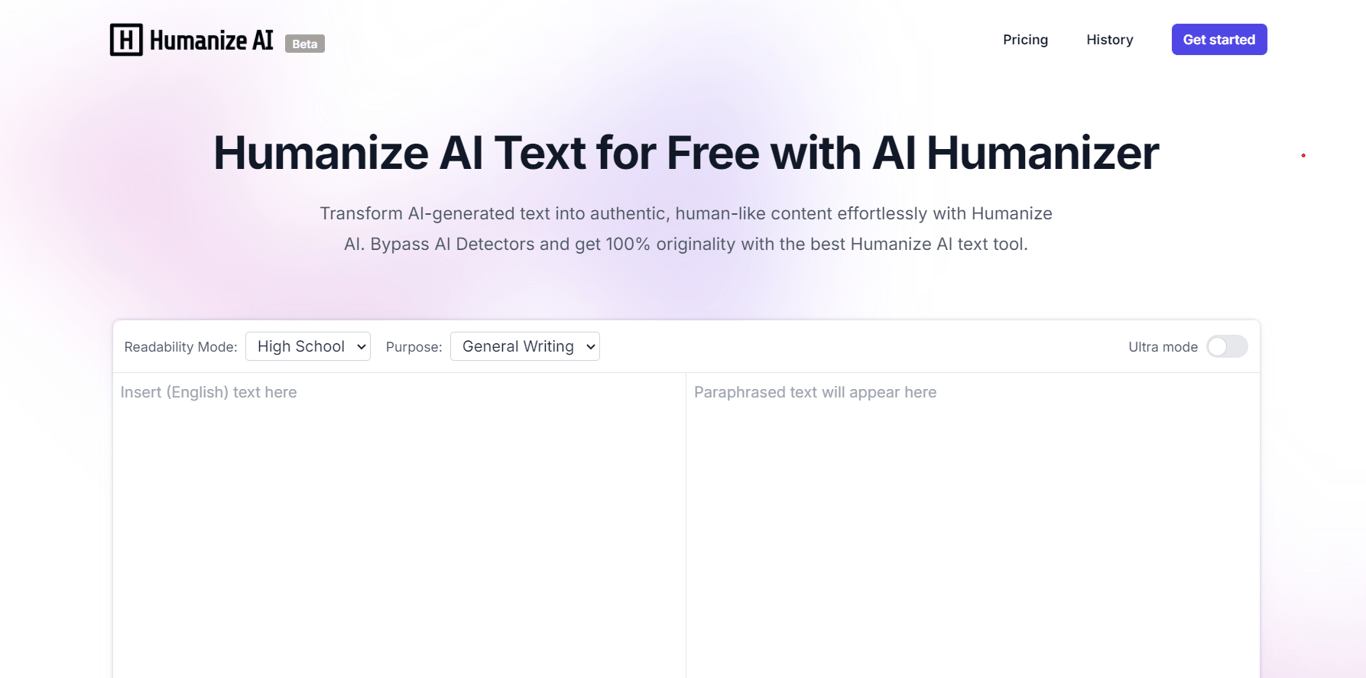 Humanize AI screenshot