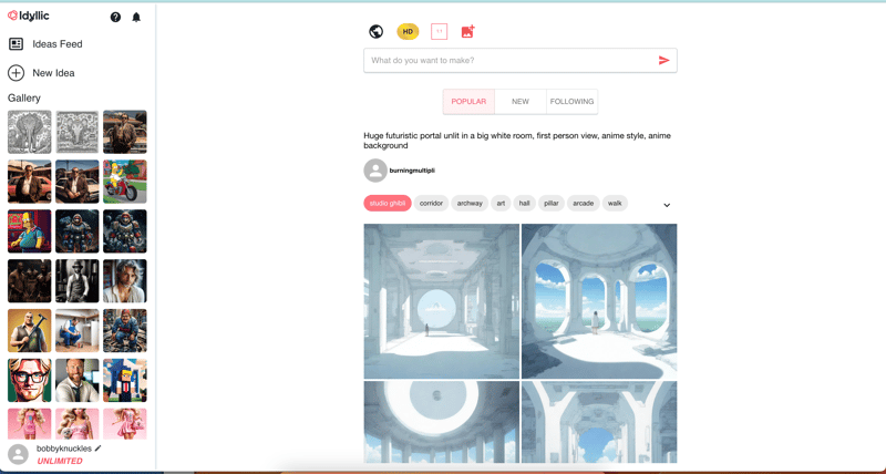 Idyllic screenshot 1