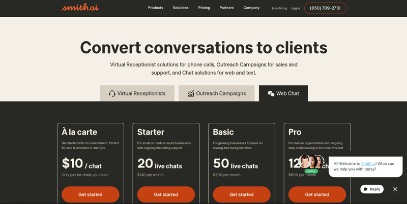 Smith.ai screenshot 1