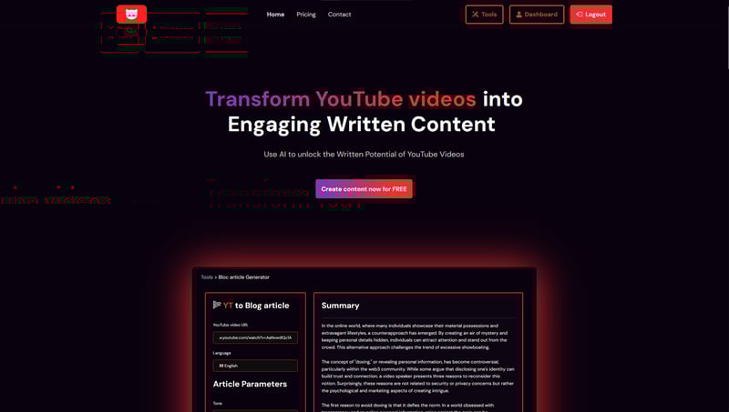 YT Copycat screenshot 1