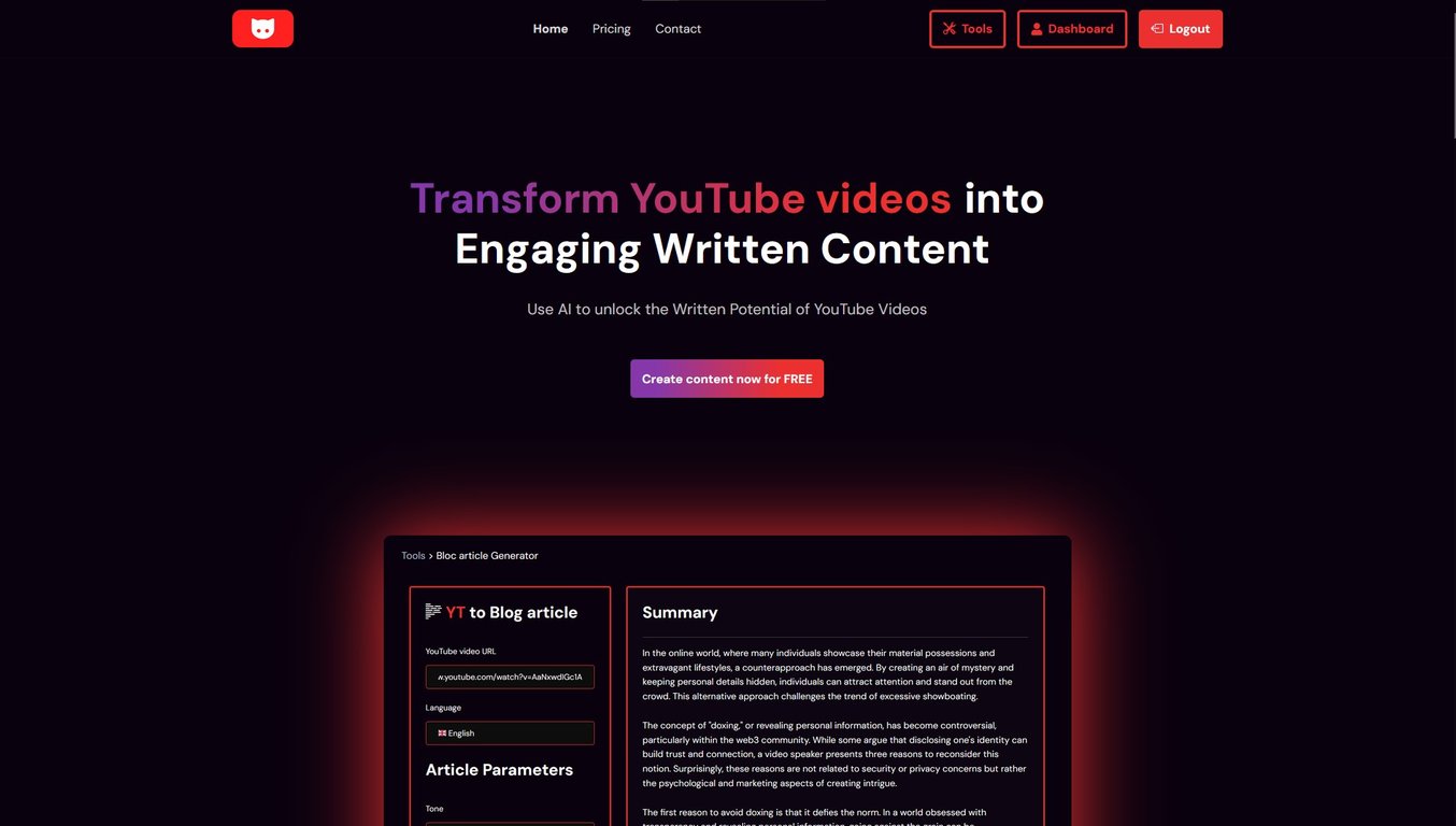 YT Copycat screenshot