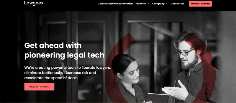 Lawgeex screenshot 1