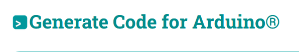 Duino Code Generator