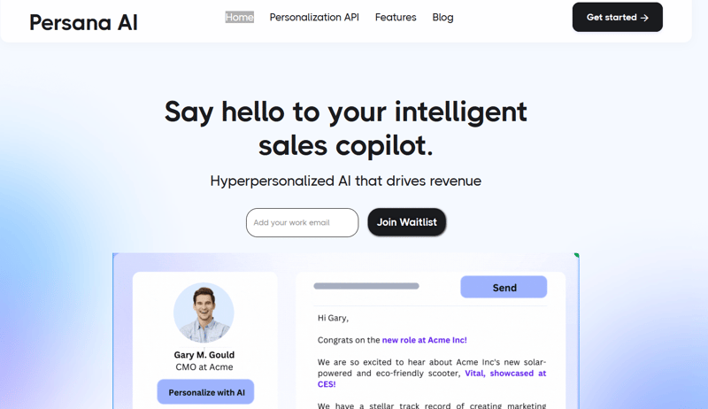 Persana.AI screenshot 1