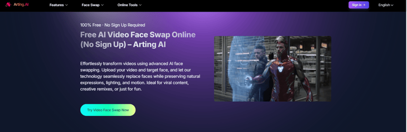 Video Face Swap screenshot 1