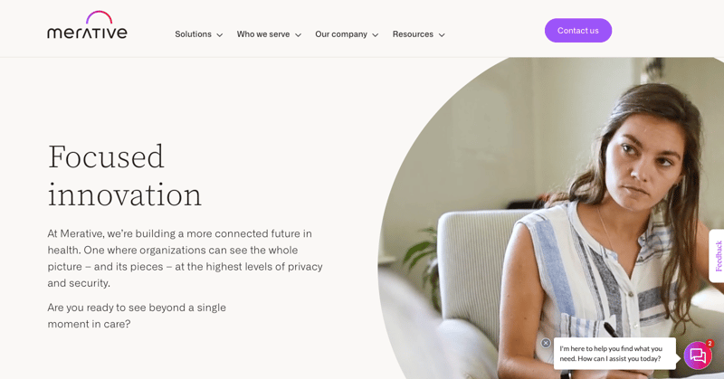 Merative screenshot 1