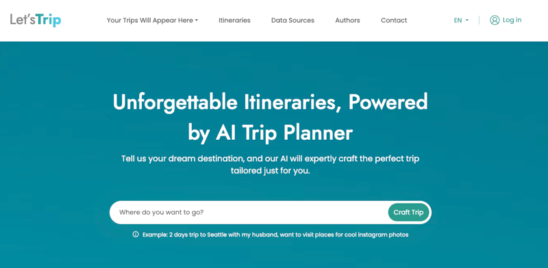 Let's Trip screenshot 1