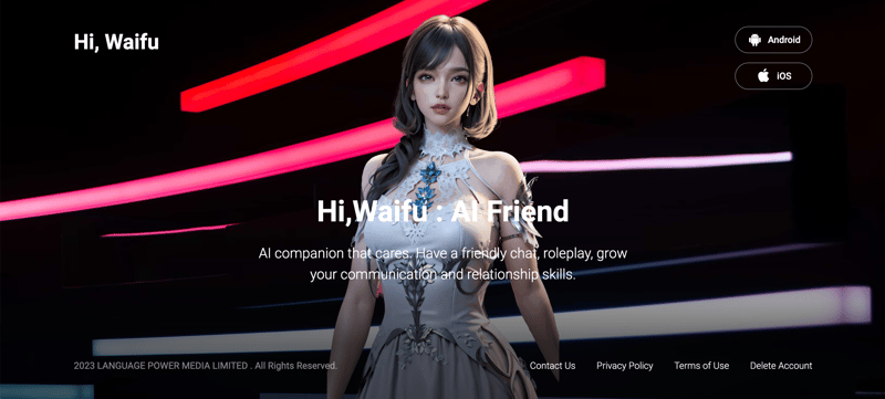 HiWaifu screenshot 1