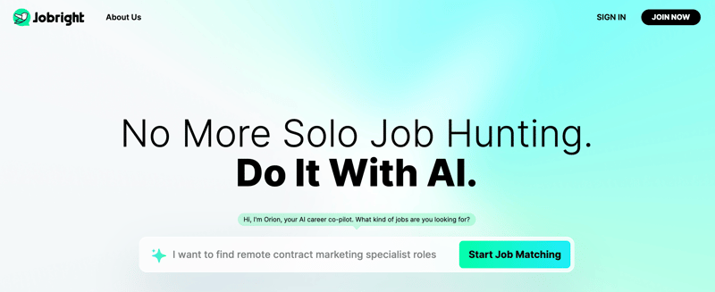 Jobright screenshot 1