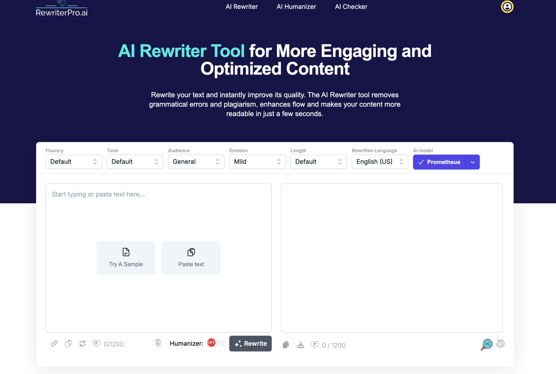 RewriterPro screenshot