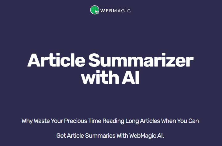 Recent Update and Overview of WebMagic AI 2026 | AICenter