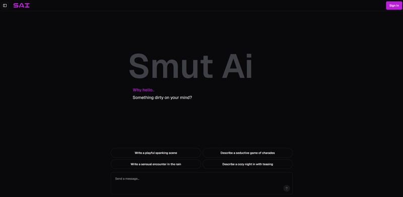 Smut Ai Chat screenshot