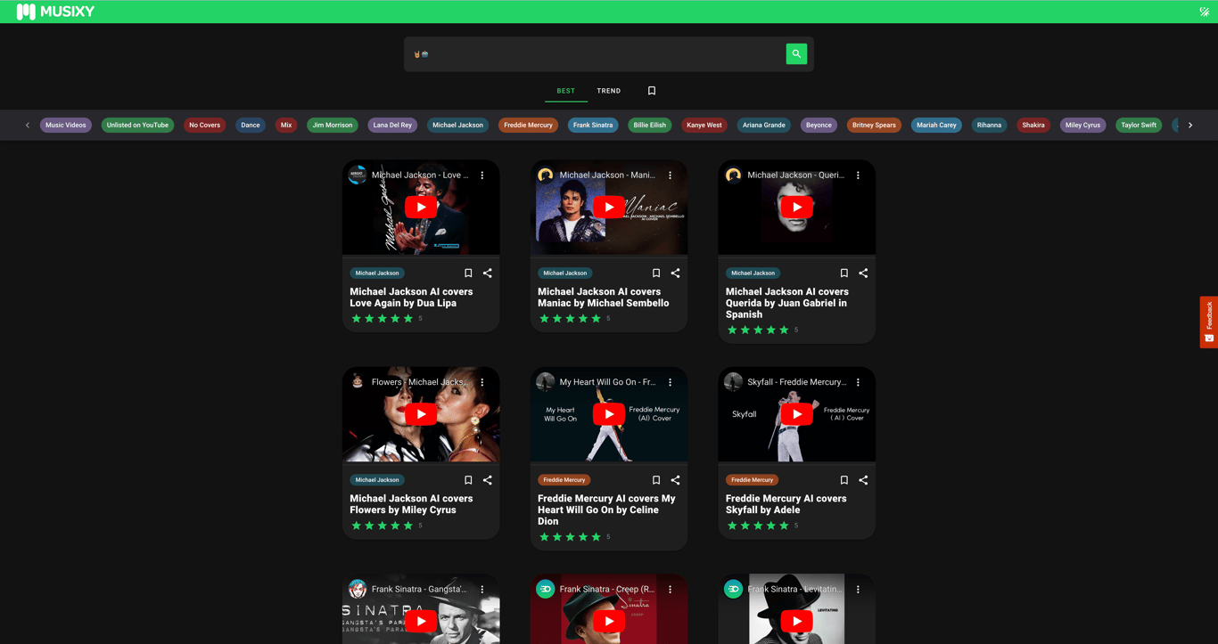 musixy.ai screenshot