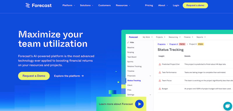 Forecast screenshot 1