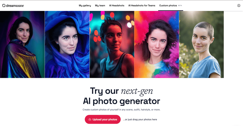 Dreamwave AI Photo Generator screenshot 1