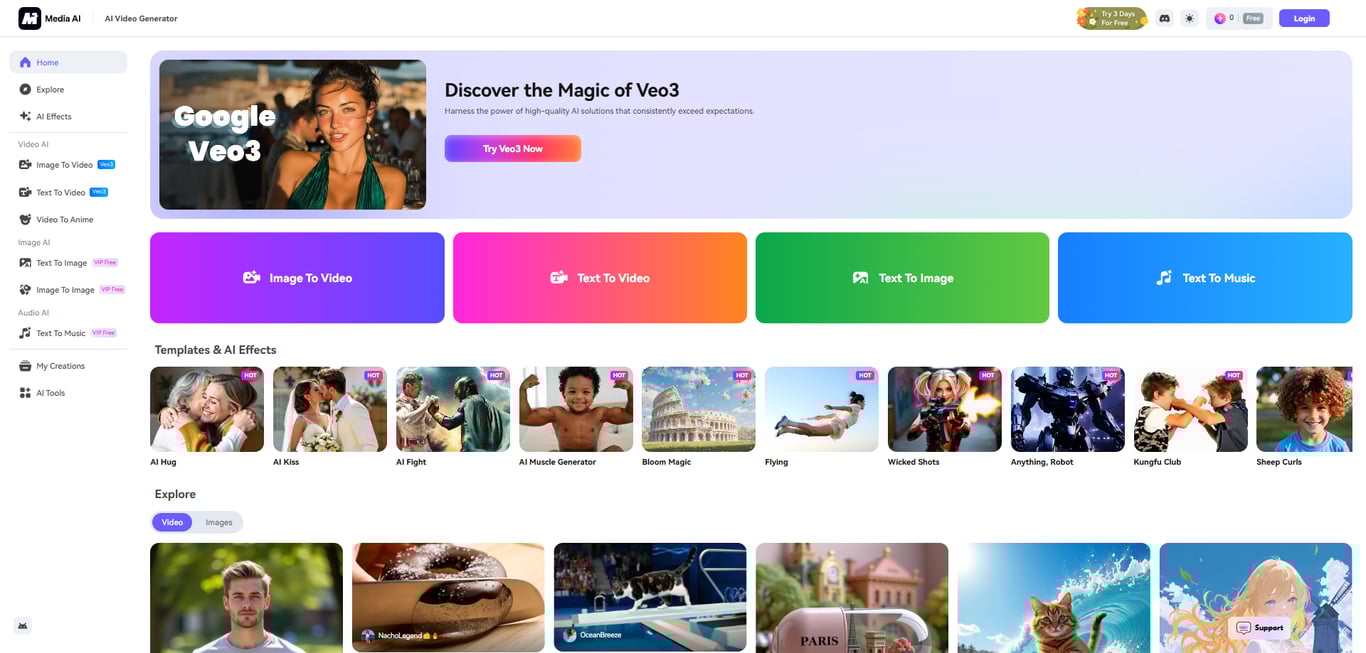 WonderShareMedia.io screenshot