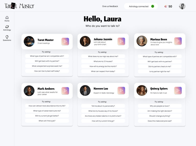 Tarot Master screenshot 1