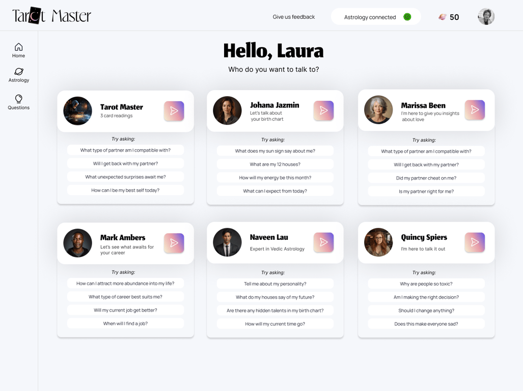 Tarot Master screenshot