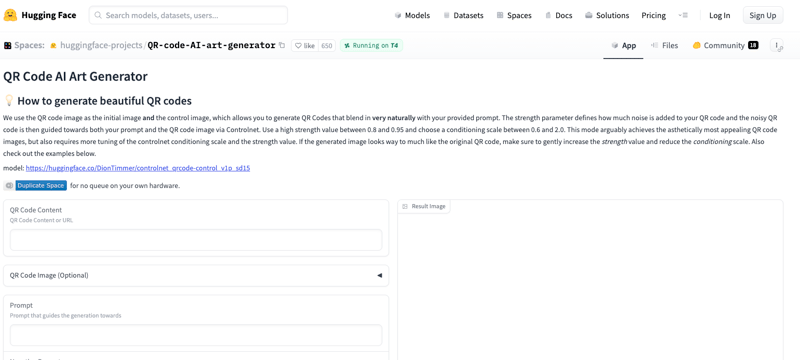 QR Code Generator screenshot 1