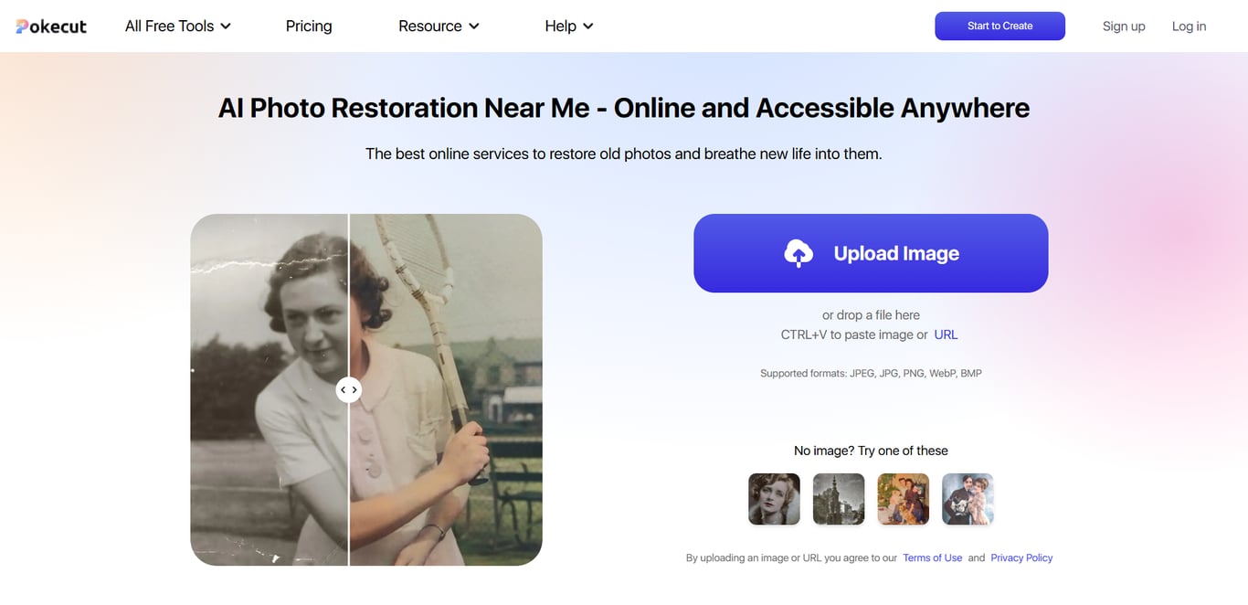 AI Photo Restoration screenshot
