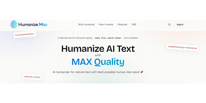 Humanize Max screenshot