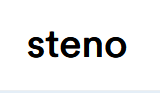 Steno
