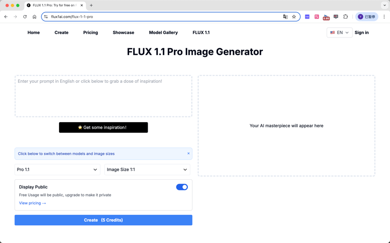 FLUX 1.1 Pro screenshot 1