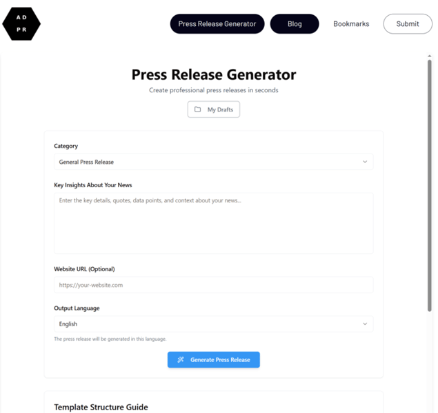 AllDigitalPR screenshot 1