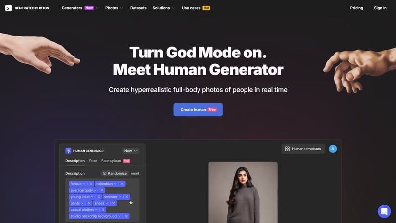 HumanGenerator screenshot 1
